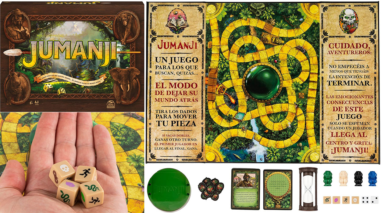 Chollo Juego de mesa Jumanji por sólo 15,99€ (-36%)