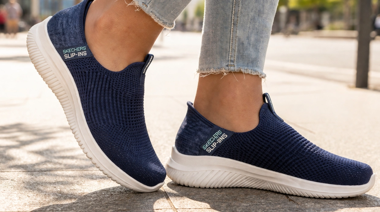 Chollo Zapatillas Skechers Slip-ins Ultra Flex 3.0 Cozy Streak para mujer por sólo 41,95€ con envío gratis (56% de descuento)