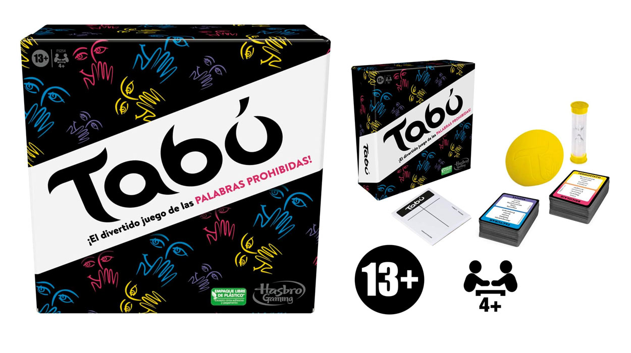 Chollo Juego de mesa Tabú de Hasbro por sólo 12,99€ (-63%)