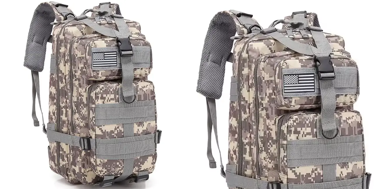 Chollo Mochila táctica de senderismo de 25L desde sólo 13,22€ con cupón y envío gratis (-62%)