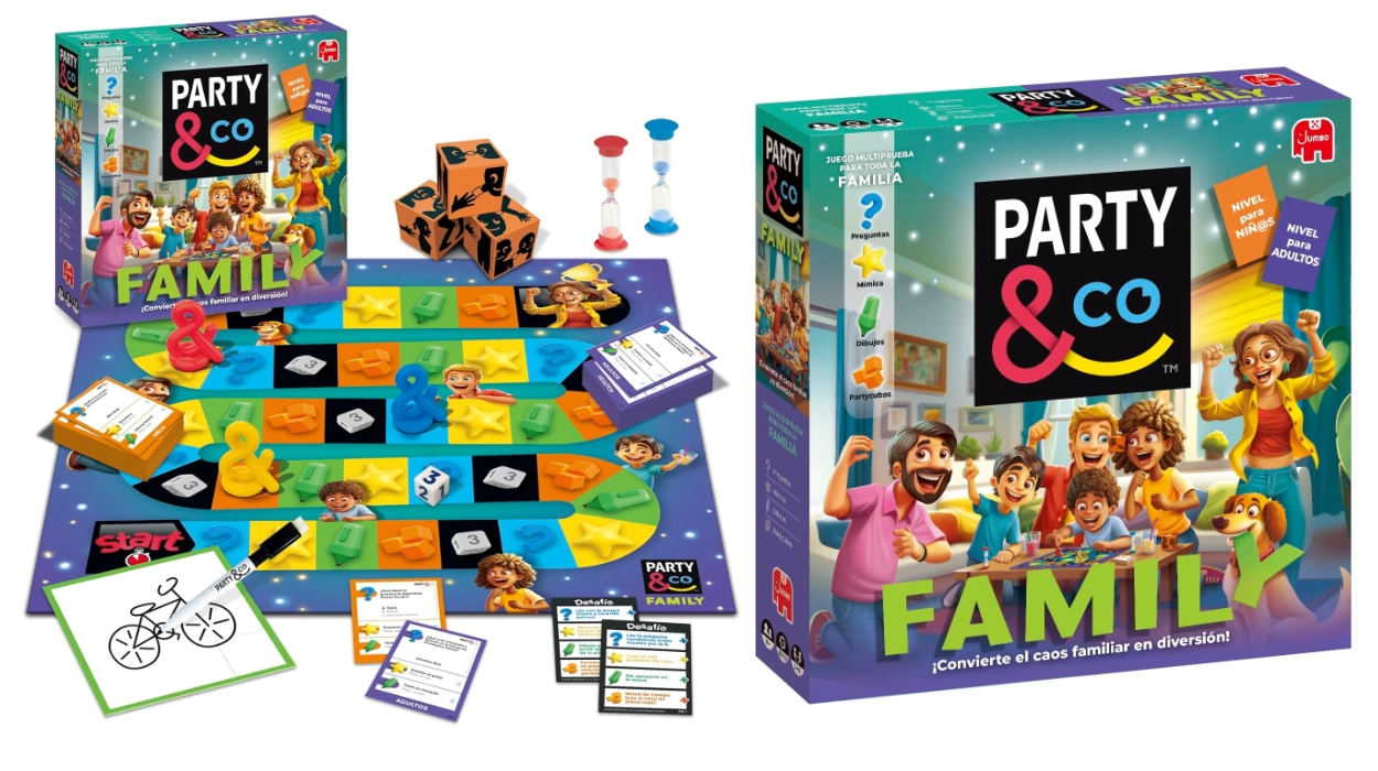 Chollo Juego de mesa Party & Co Family con pruebas variadas para jugar en equipo por sólo 17,47€ (30% de descuento)