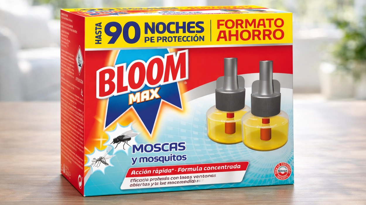 Chollo Pack de 2 recambios Bloom Max eléctrico antimosquitos hasta 90 noches por sólo 6,89€ con cupón (-28%) ¡3,44€ cada uno!