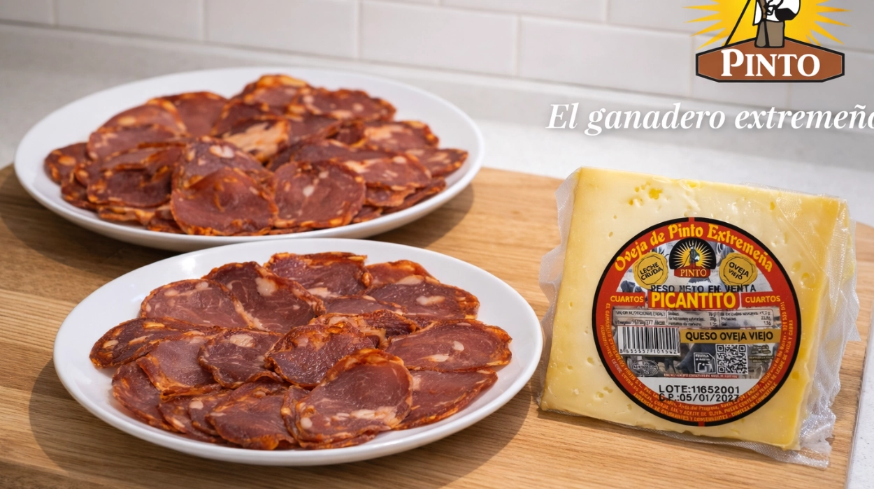 Llévate 1 kg de lomo de bodega en lonchas rotas El Ganadero Extremeño y un queso de oveja Picantito de 700 g por menos de 20€ con este cupón de AliExpress