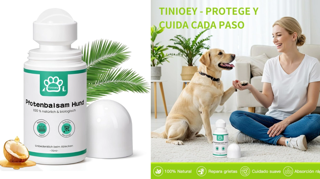 Chollo Bálsamo protector Tinioey para almohadillas de perro en formato stick por sólo 6,47€ (45% de descuento)