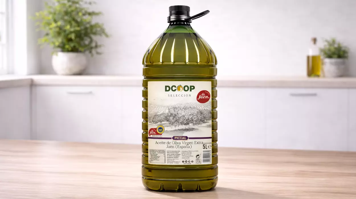 Chollo Aceite de Oliva Virgen Extra DCOOP de 5 litros por sólo 23,75€ en Amazon (-24%) ¡4,75€ el litro!