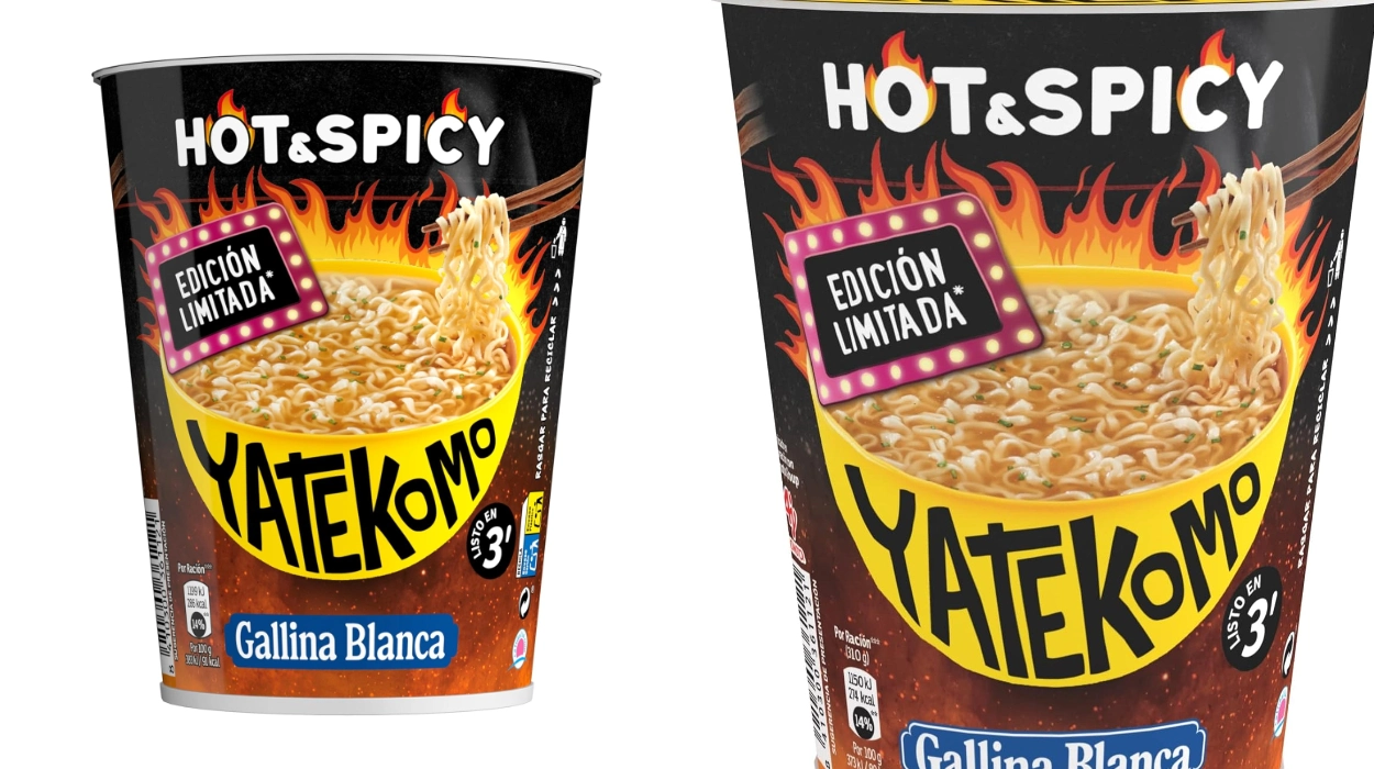 Comida rápida con un toque picante: 3 paquetes de fideos orientales Yatekomo Hot & Spicy por sólo 3,04€ con oferta 3×2 ¡1,01€ cada uno!