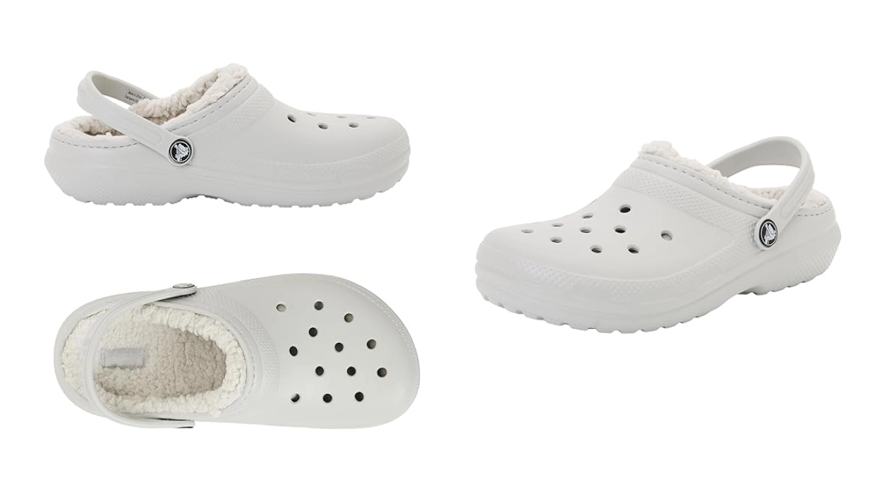 Chollo Crocs Classic Lined Clog K de invierno para niños por sólo 15,01€ (70% de descuento)