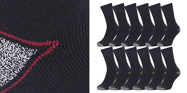 Chollo Pack x12 Pares de calcetines unisex Iron Mountain por sólo 12,40€ ¡A 1,03€ cada par!