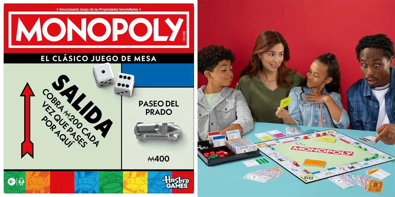 Chollo Juego de mesa Monopoly clásico por sólo 18,71€ (-38%)