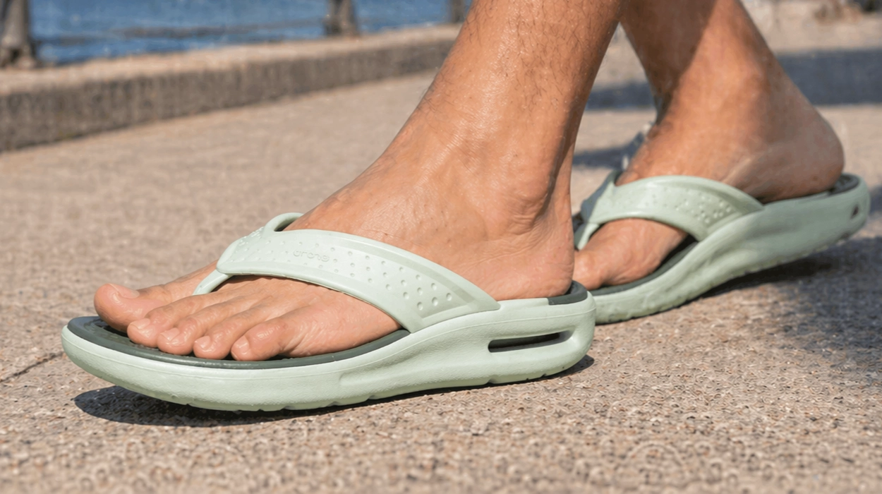 Chollo Chanclas Crocs Inmotion Flip para hombre por sólo 27,80€ (44% de descuento)