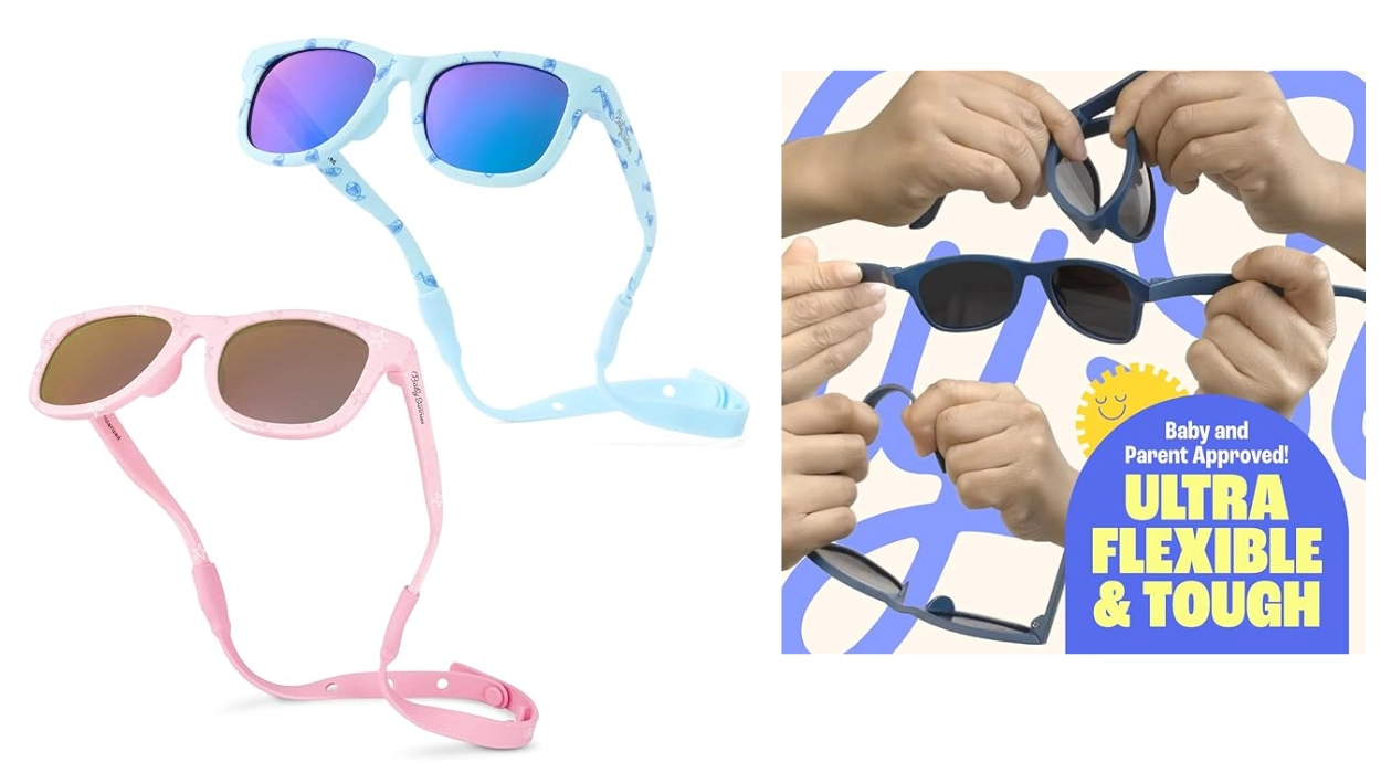 Baby Sunnies: Las gafas de sol irrompibles con correa para niños están hoy a precio mínimo en Amazon ¡Varios colores!