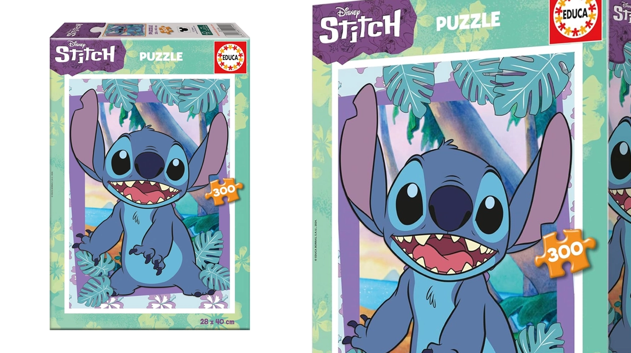 Chollo Puzle infantil de 300 piezas Disney Stitch de Educa por sólo 5,99€ (-40%)