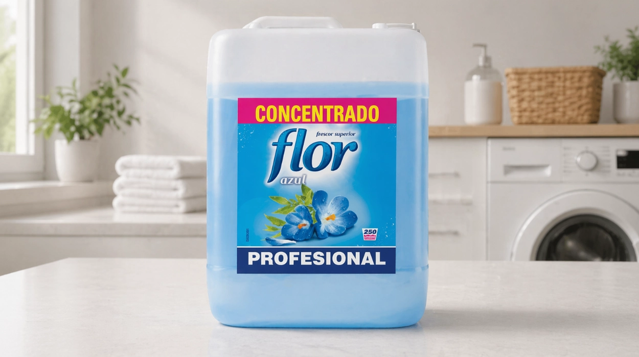 Chollo Suavizante Flor Azul Profesional de 250 dosis por sólo 12,57€ (-15%)