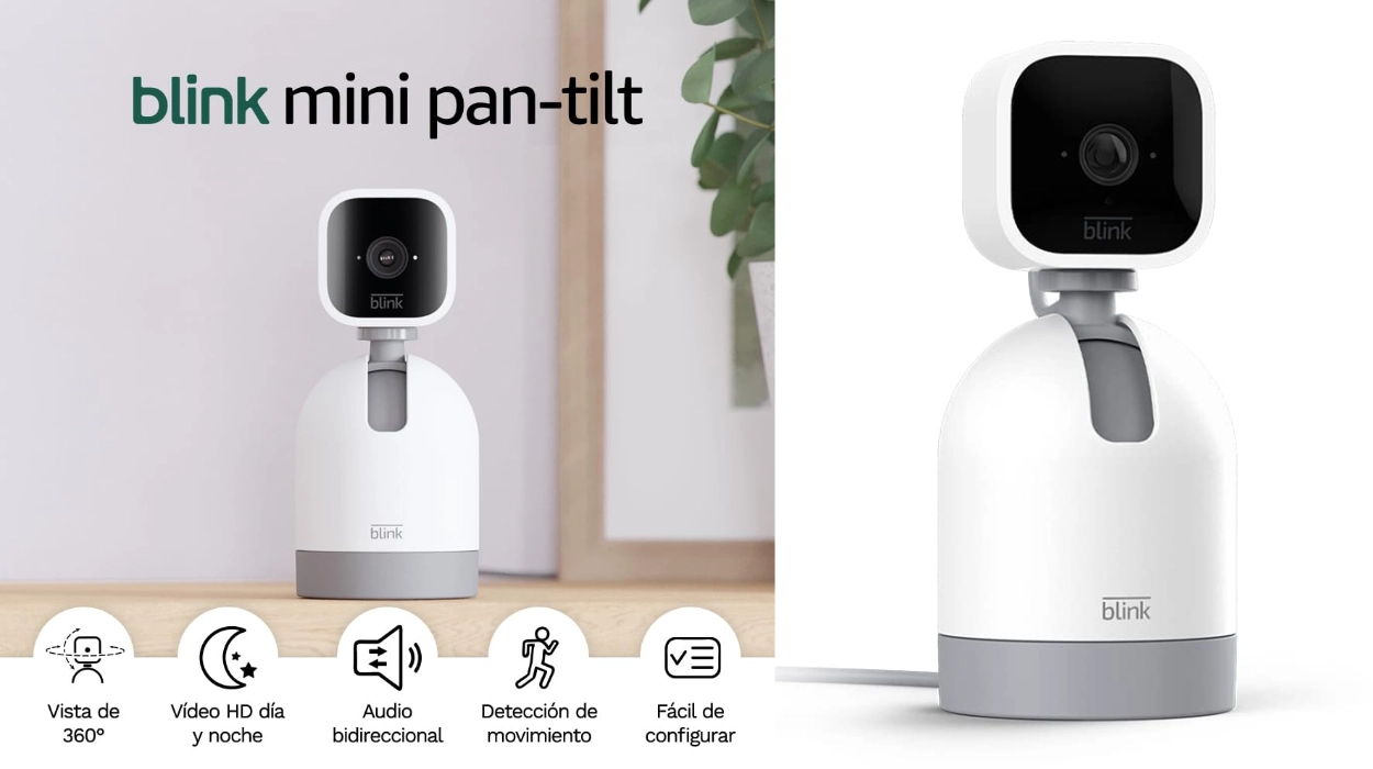 Chollo Cámara de seguridad Blink Mini HD compatible con Alexa por sólo 19,99€ (-50%)