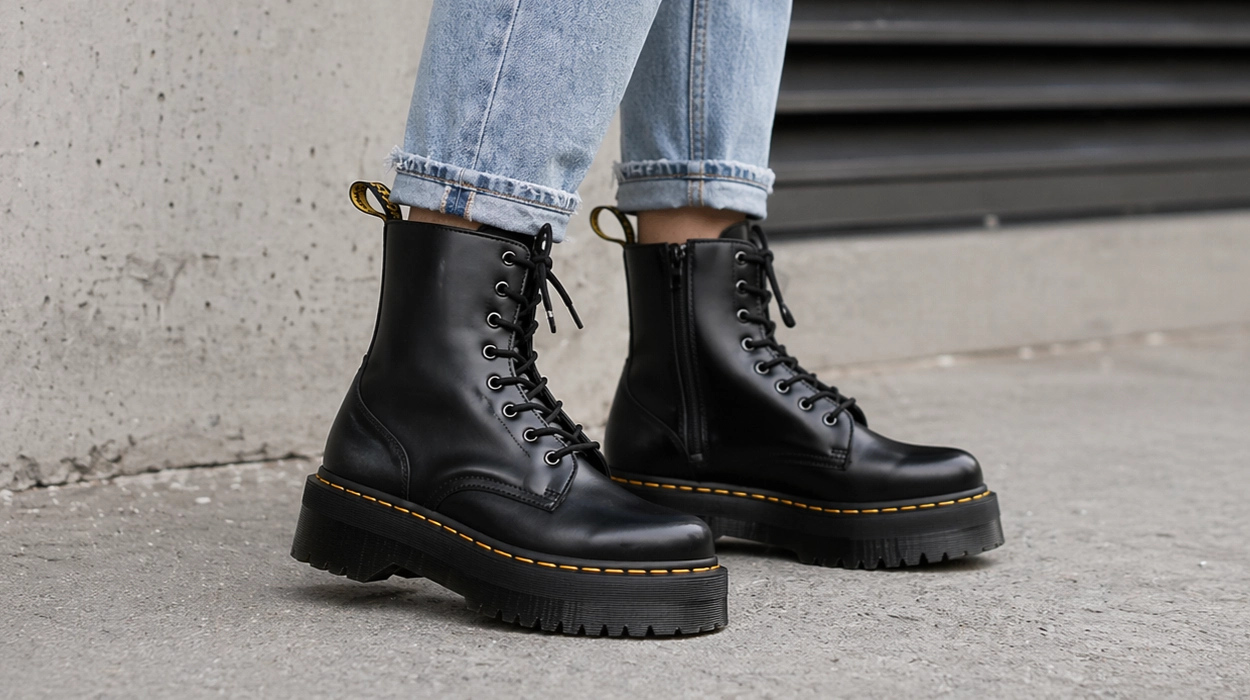 Chollo Botas Dr. Martens Jadon para mujer por sólo 114,50€ con envío gratis (50% de descuento)