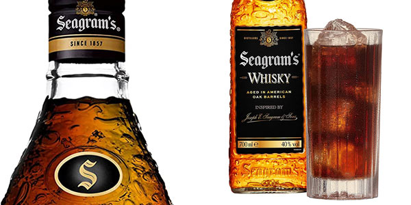 Chollo Seagram’s Whisky Premium de 700 ml por sólo 11,67€ (28% de descuento)