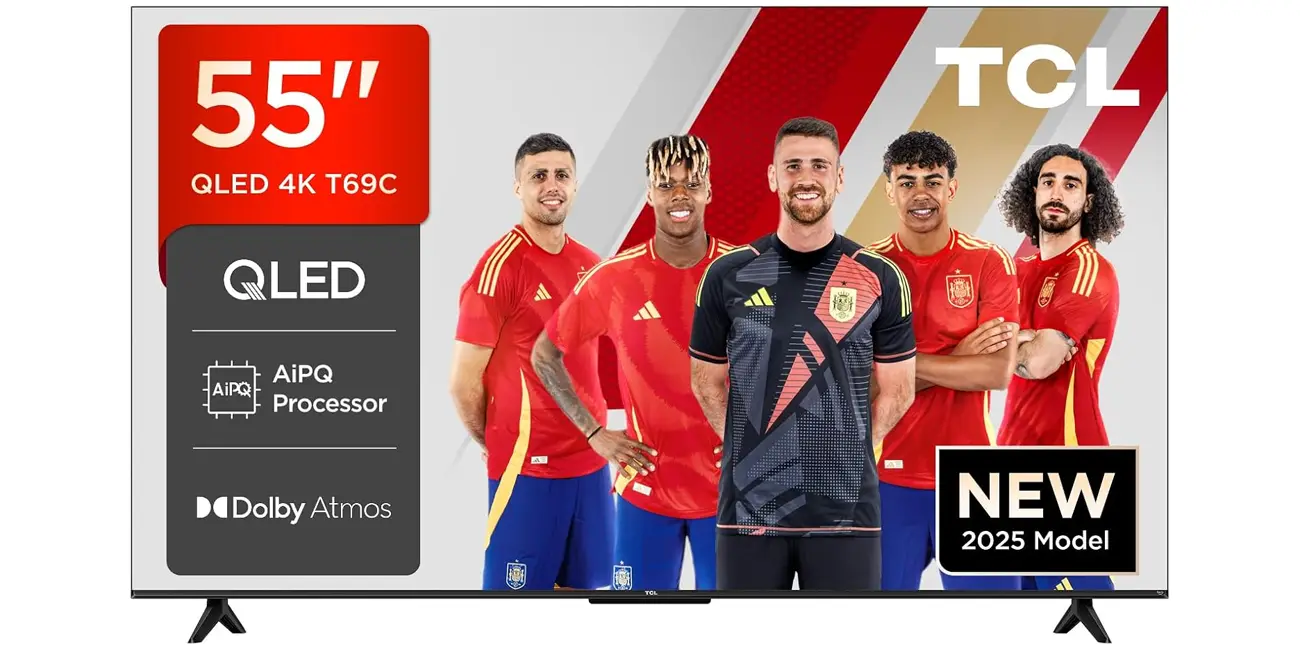 ¿Un Smart TV 4K de 55 pulgadas por menos de 300€? Existe, es de TCL, tiene tecnología QLED y Google TV