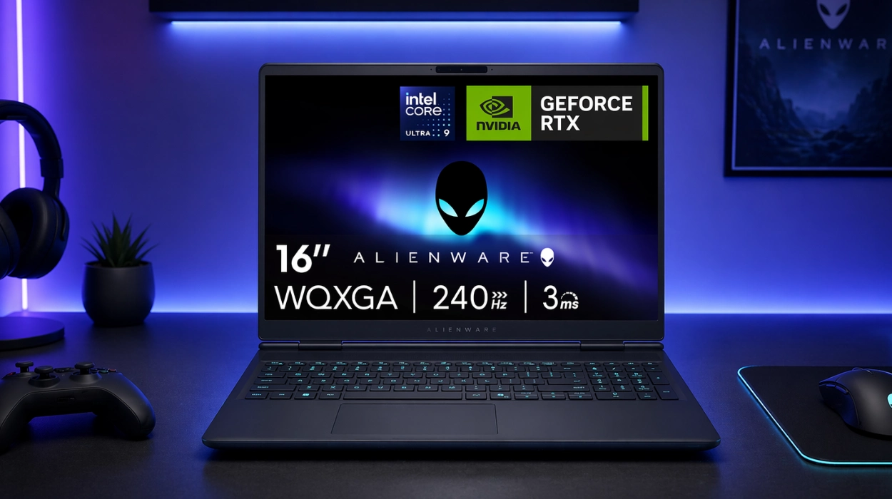 Alienware 16x Aurora de 16″: Un portátil gaming muy serio con 240Hz, RTX 5070, 32GB RAM y potencia de sobra para años