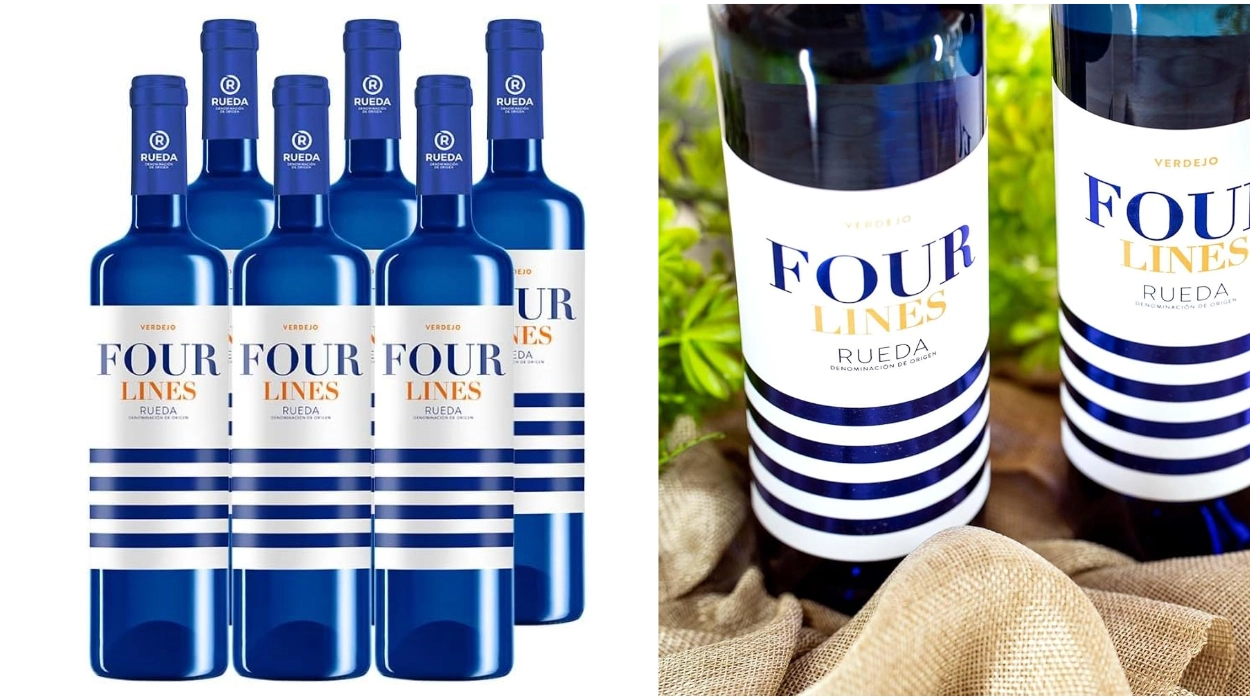 Chollo Pack x6 Vino blanco Four Lines Verdejo DO Rueda de 750 ml por sólo 35,94€ con envío gratis (-14%) ¡5,99€ cada una!