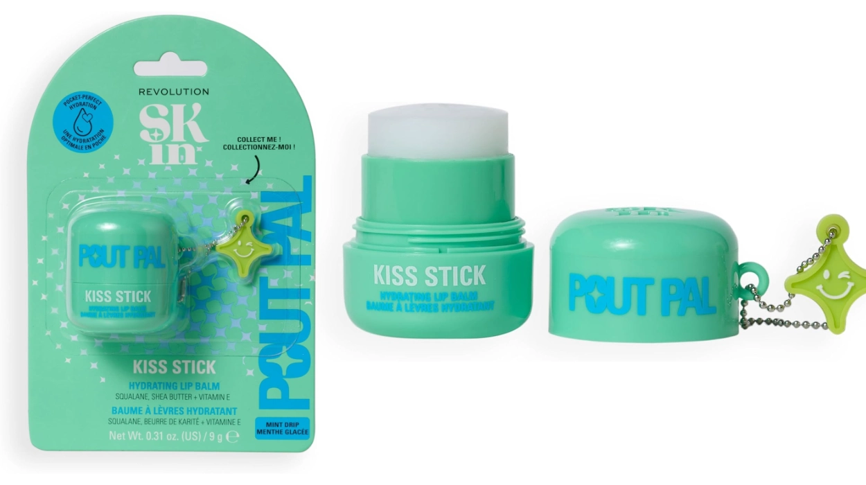 Suavidad inmediata en tus labios con Revolution Skincare Pout Pal Kiss Stick, el bálsamo hidratante más comprado que hoy sólo cuesta 3,35€ (44% de descuento)