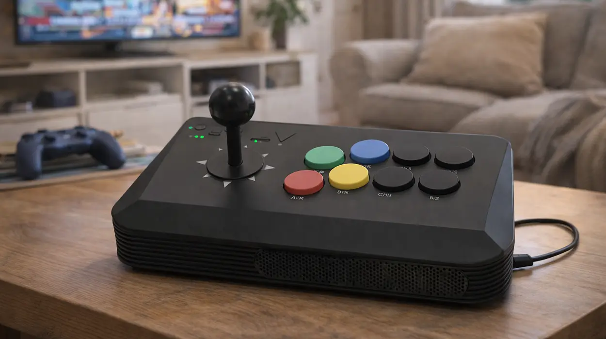Chollo Joystick Arcade Data Frog Y5A para PC y Nintendo Switch por sólo 29,90€ con cupón y envío gratis (-63%)