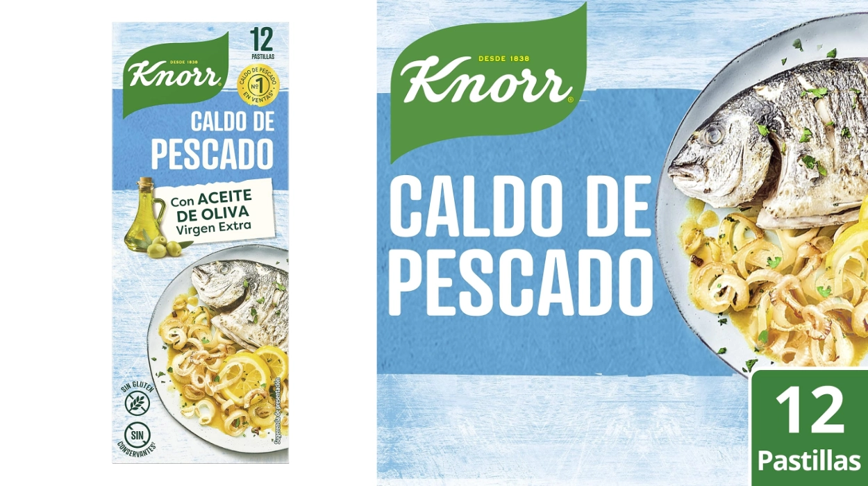 El truco rápido para arroces y guisos con sabor a pescado: Knorr en pastillas (pack de 12) por sólo 1€ (-39%)