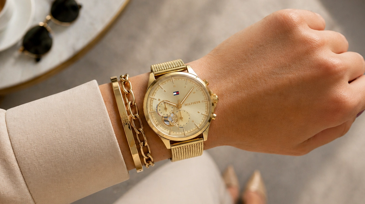 Chollo Reloj analógico multifunción Tommy Hilfiger para mujer por sólo 96,99€ con envío gratis (46% de descuento)