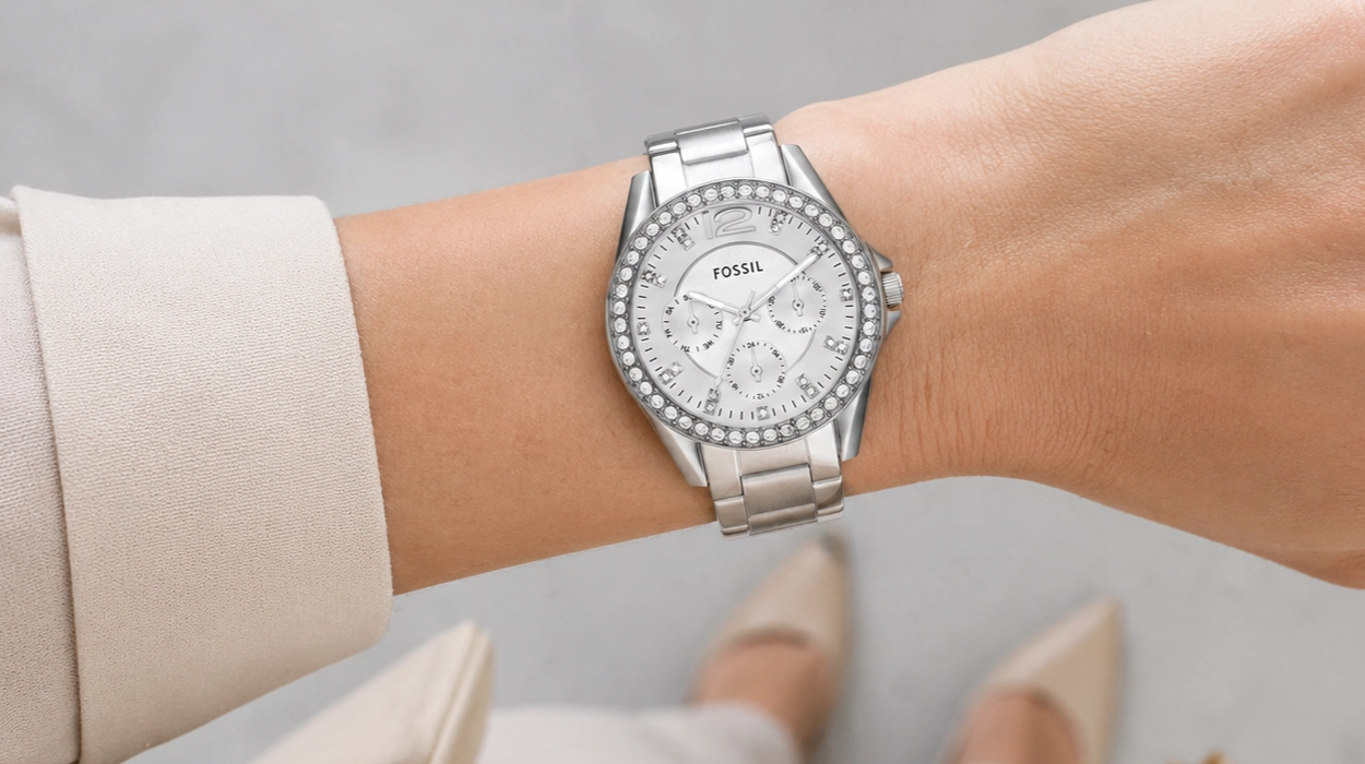 Chollo Reloj cronógrafo Fossil Riley ES3202 para mujer por sólo 84,59€ con envío gratis (-53%)