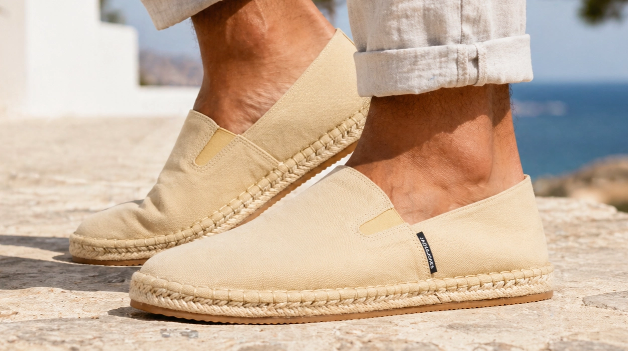 Chollo Alpargatas Jack & Jones Jfwegent Espadrille para hombre por sólo 18,83€ (37% de descuento)