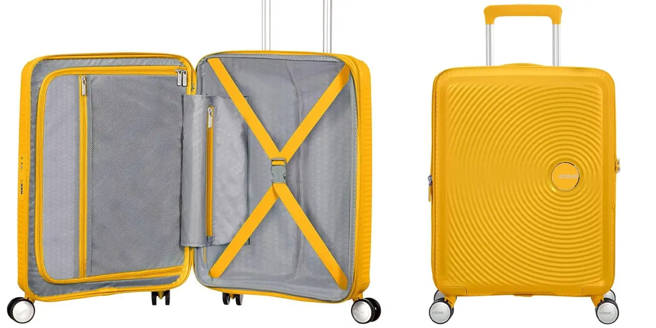 Chollazo Maleta American Tourister Soundbox expansible de 110 litros por sólo 90,99€ con envío gratis (-45%)