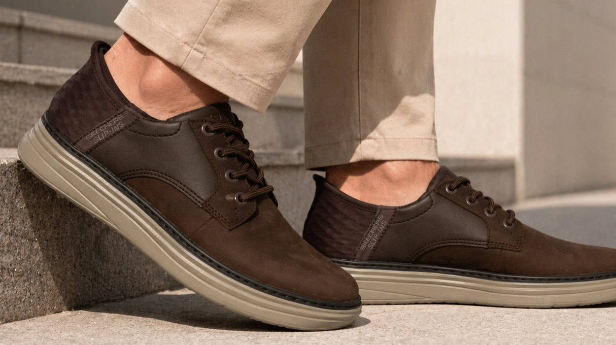 Chollo Zapatillas Skechers Slip-Ins Hyland Radley para hombre por sólo 48,99€ con envío gratis (46% de descuento)
