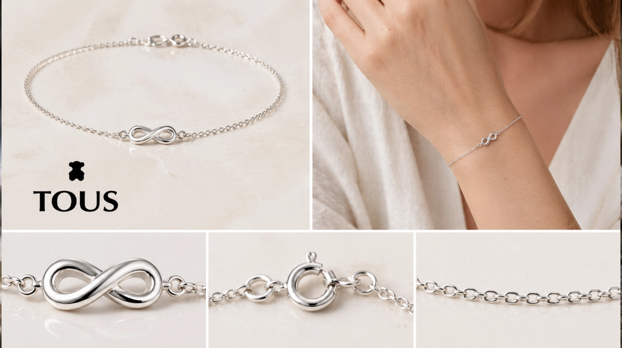Chollo Pulsera de cadena Tous en plata primer ley motivo Infinito por sólo 35€ con envío gratis (-41%)