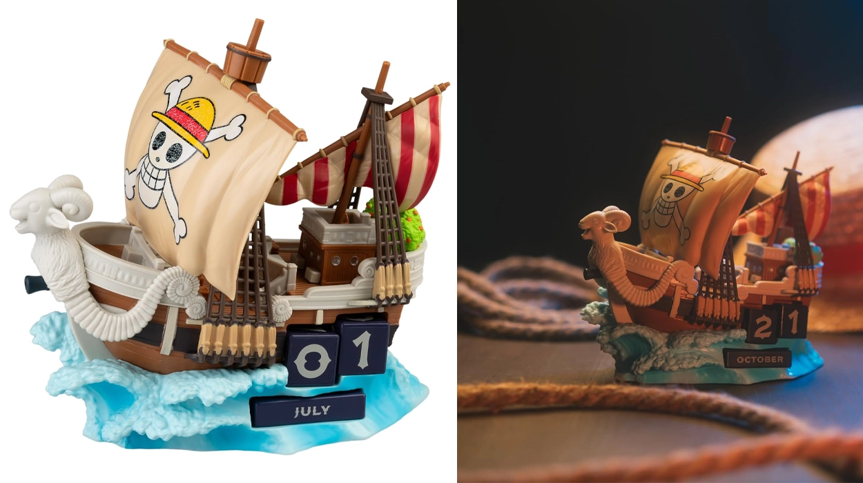 Chollo Calendario perpetuo One Piece 3D Going Merry por sólo 27,99€ (20% de descuento)