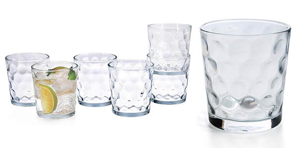 Chollazo Set de 6 vasos Quid Kata de 26 cl por solo 1,87€ (73% de descuento) ¡Van a volar!