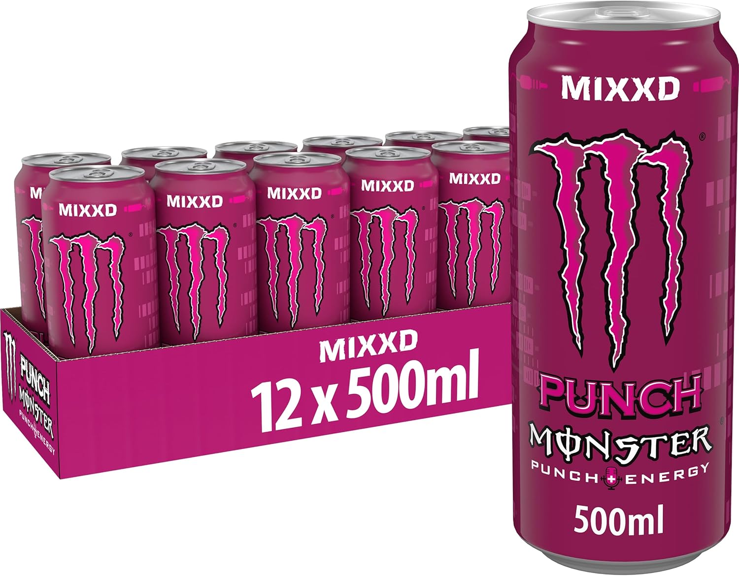 Energía prolongada con Monster Energy MIXXD Punch: 12 latas sabor a ponche con 160 mg de cafeína por sólo 15€ con descuento (-30%)