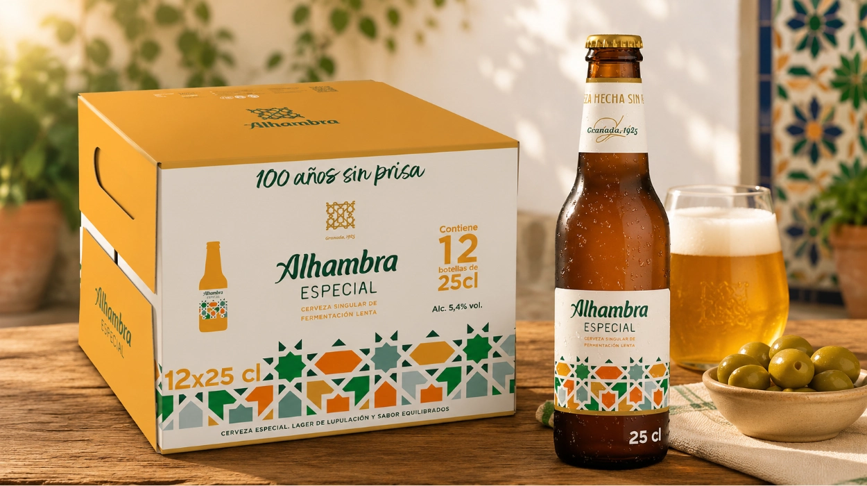 Chollo Pack de 12 botellines Alhambra Especial de 25 cl por sólo 5,29€ (-30%) ¡0,44€ cada uno!