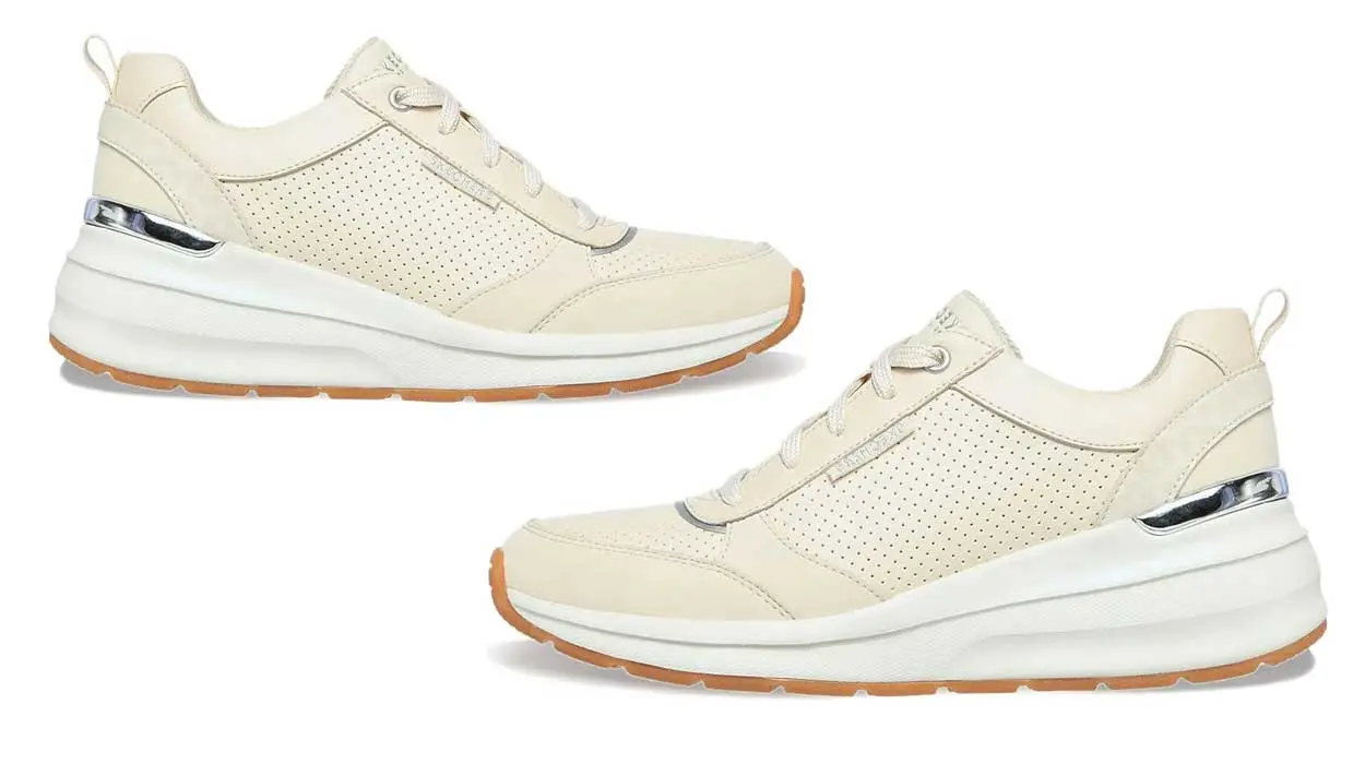 Chollo Zapatillas Skechers Billion Subtle Spots en color beige para mujer por sólo 38,49€ con envío gratis (-47%)