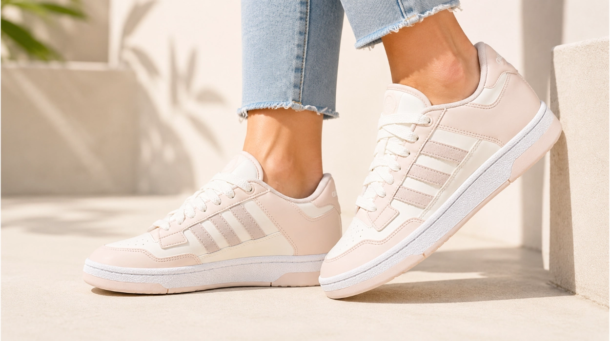 Adidas Rapid Court Low para mujer, estilo urbano chic por sólo 41,75€ con envío gratis (-30%)