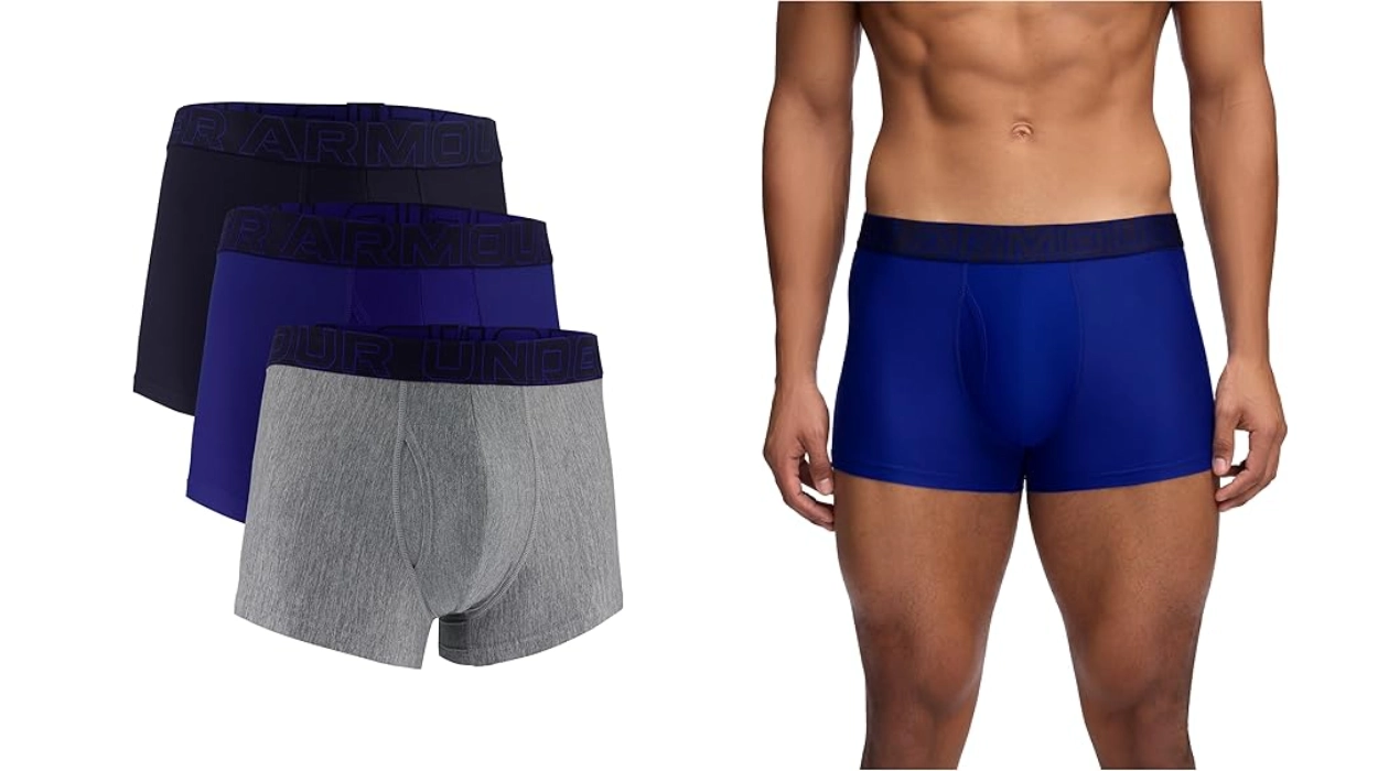 Boxers de alto rendimiento: Under Armour Performance Tech Trunk (pack de 3) por sólo 26,97€ (-36%)