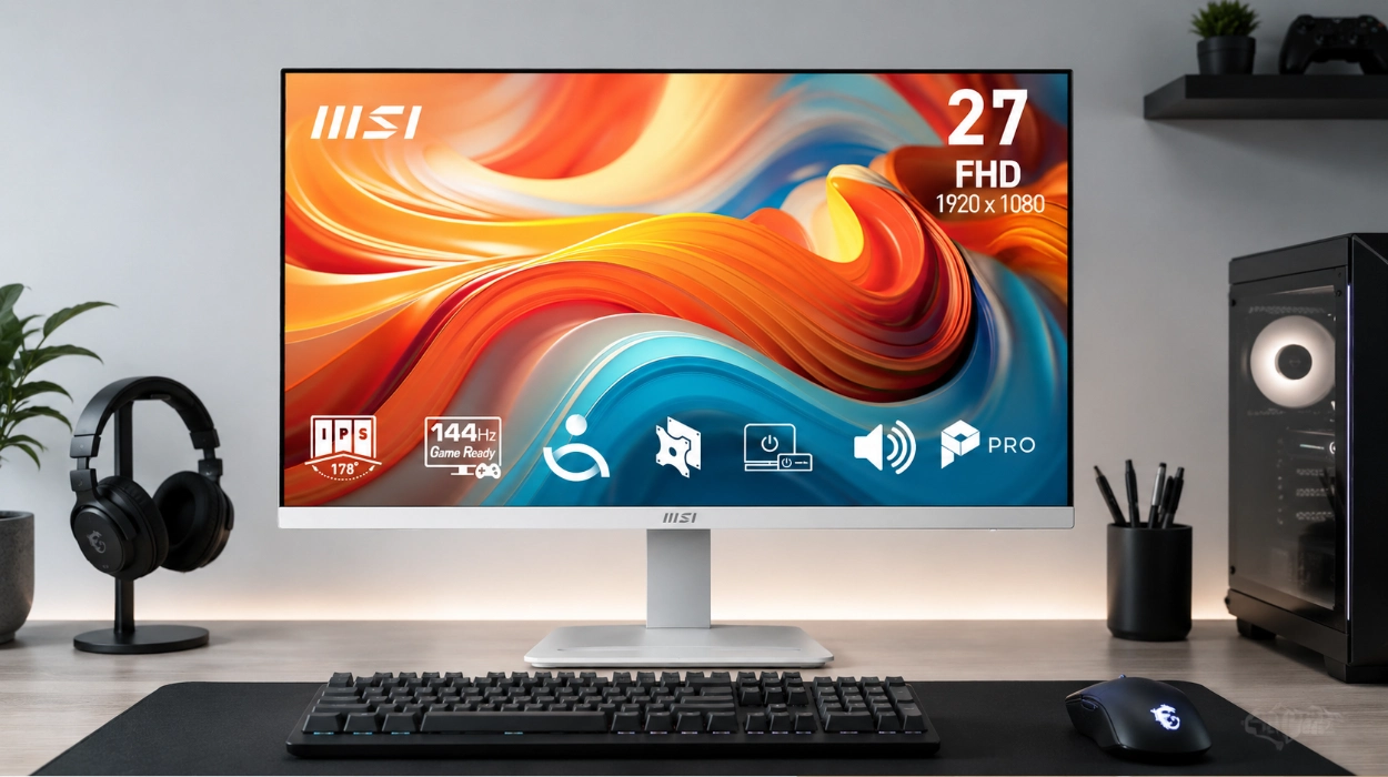 Monitor MSI Pro MP273WA de 27″ con 144 Hz veloz para gaming o productividad sin cansancio por sólo 99€ con envío gratis (-25%)