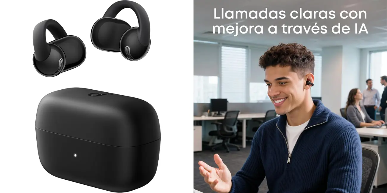 Chollo Auriculares Anker Soundcore C50i con diseño FlexiClip por sólo 39,99€ con envío gratis (-43%)