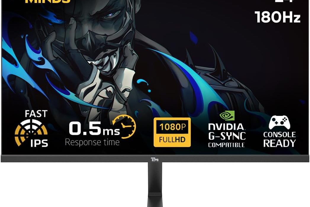 Monitor gaming Twisted Minds de 24″ FullHD y 180 Hz para máxima fluidez por sólo 66,22€ con envío gratis (-49%)