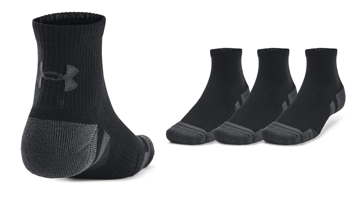 Chollo Pack de 3 pares de calcetines Under Armour Performance Tech Mid por sólo 9,31€ (-34%)