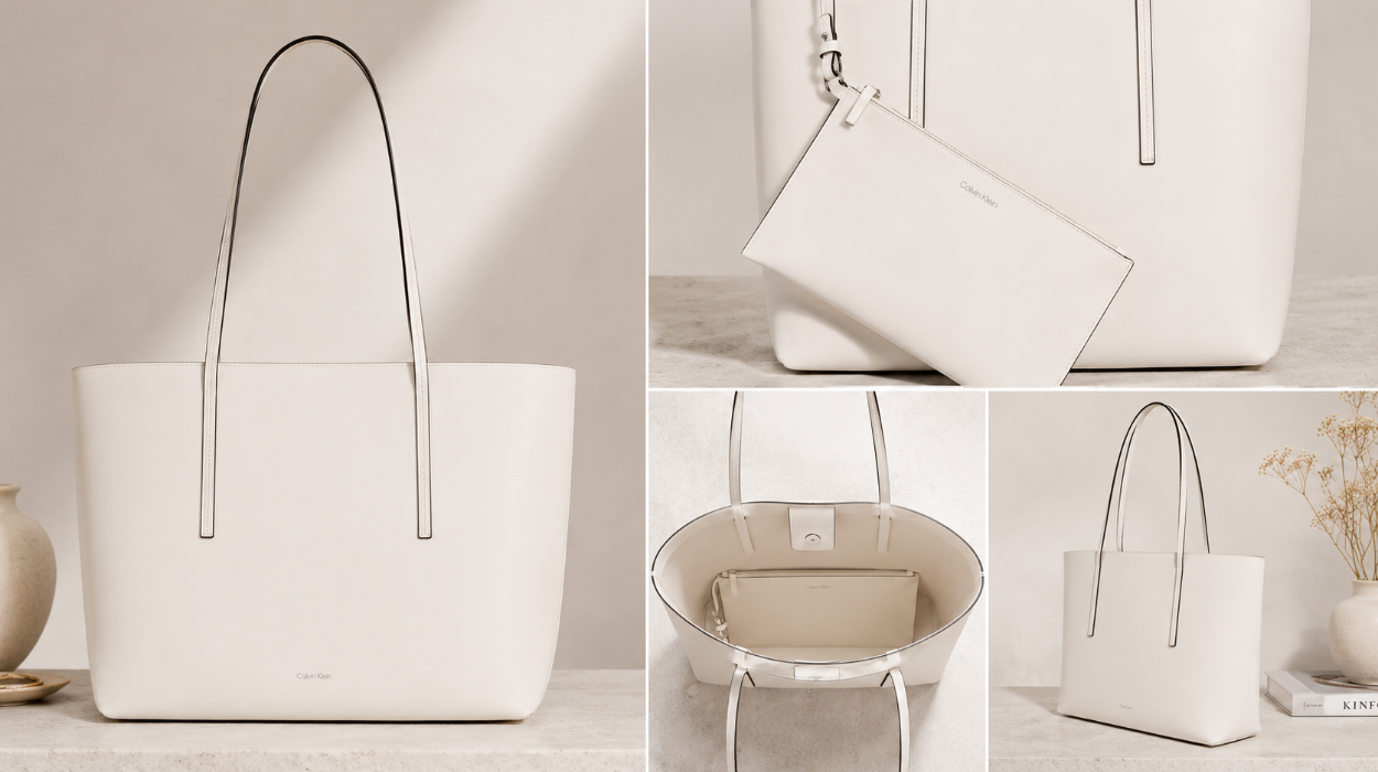 Bolso Tote Calvin Klein Foil Logo con bolsa extraíble por sólo 82,95€ con envío gratis (-45%)