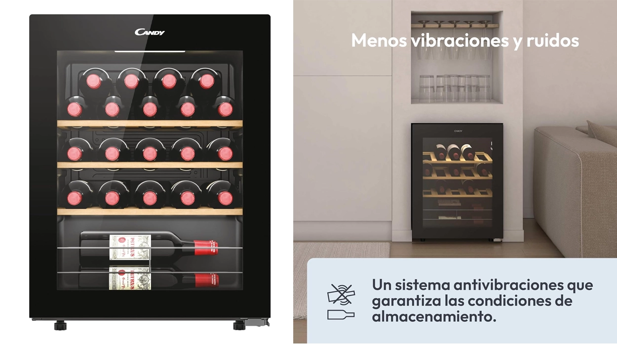 Chollo Vinoteca Candy Divino CWC023 para 23 botellas con Wi-Fi y App por sólo 135,29€ con envío gratis (38% de descuento)