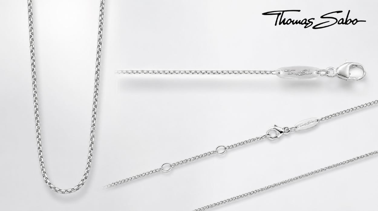 Cadena unisex Thomas Sabo de plata ennegrecida por sólo 9,48€ (-82%)