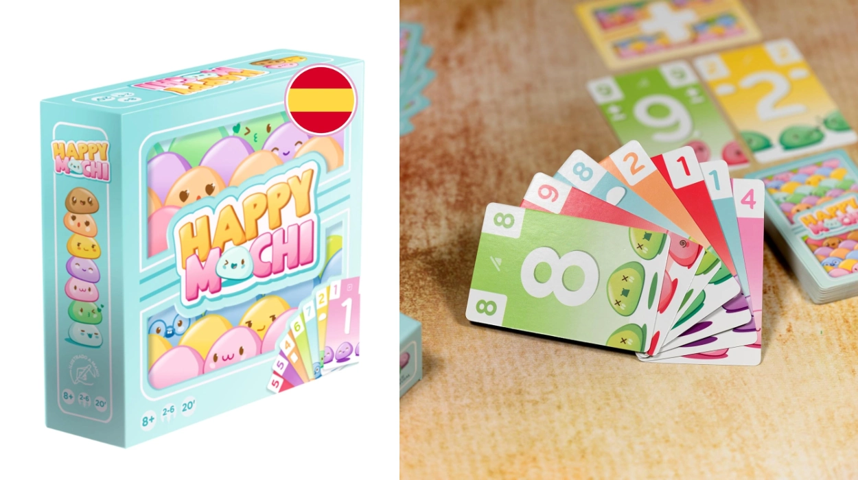 Juego de cartas Happy Mochi de Asmodee con diseño kawaii y estrategia divertida para 2-6 jugadores por sólo 8,99€ (-25%)