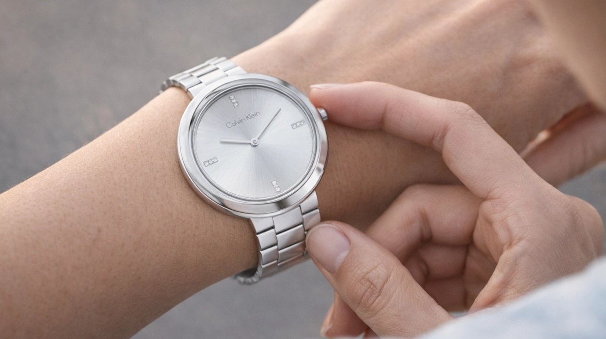Acierta con este elegante reloj Calvin Klein para mujer de estilo minimalista rebajado a mitad de precio en Amazon