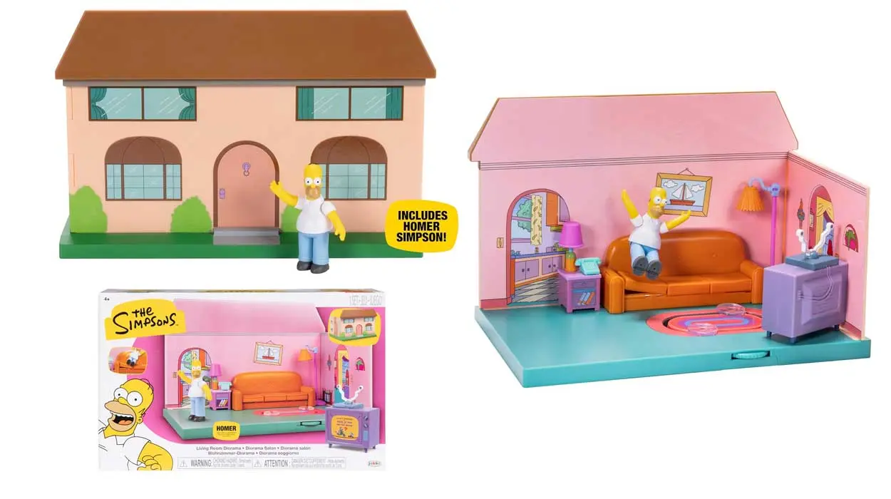 Chollo PLayset Disney Casa de Los Simpsons con figura de Homer por sólo 22,49€ (-25%)