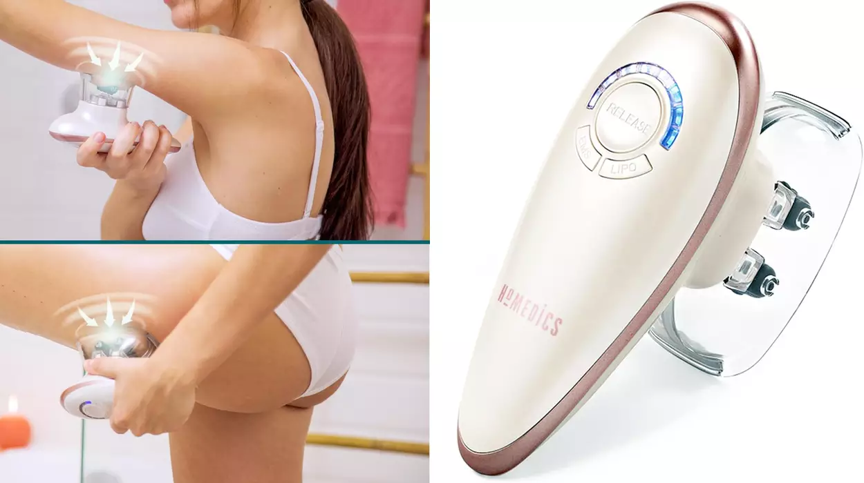 Chollo Masajeador anticelulítico de succión HoMedics Smoothee para piel suave por sólo 29,90€ con envío gratis (-63%)